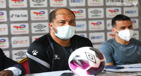 الشعباني: المصري ونهضة بركان "ديربي عربي".. ونمتلك إمكانيات الفوز